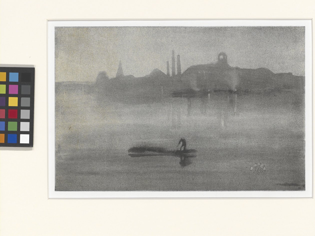 Nocturne : La Tamise à Battersea - James Abbott McNeill Whistler