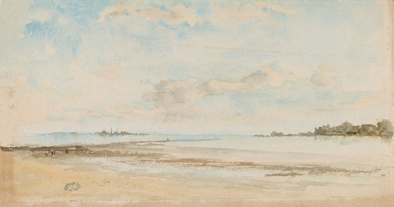 Note en bleu et opale, Jersey - James Abbott McNeill Whistler