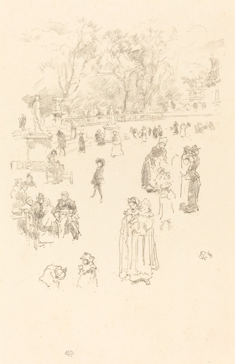 Nourrices : Les Bonnes du Luxembourg, 1894 - James Abbott McNeill Whistler