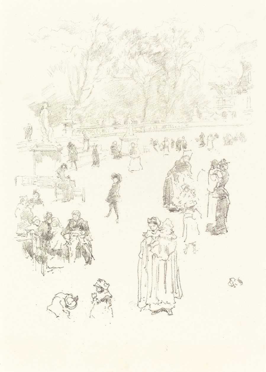 Nourrices : Les Bonnes du Luxembourg, 1894 - James Abbott McNeill Whistler