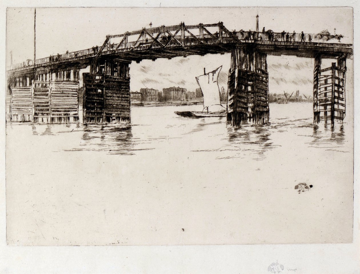 Vieux pont de Battersea - James Abbott McNeill Whistler
