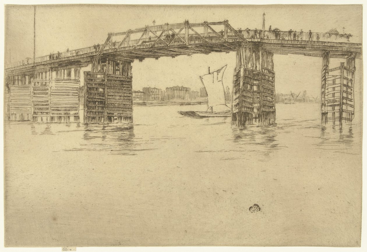 Vieux pont de Battersea - James Abbott McNeill Whistler