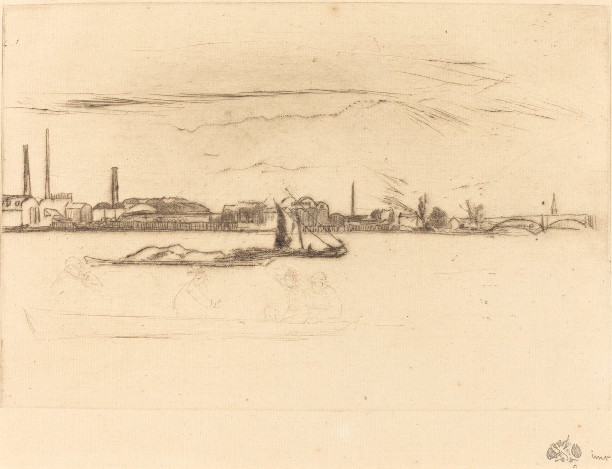 Usine de Bougies Price - James Abbott McNeill Whistler