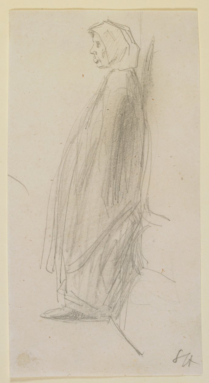 Croquis de profil d