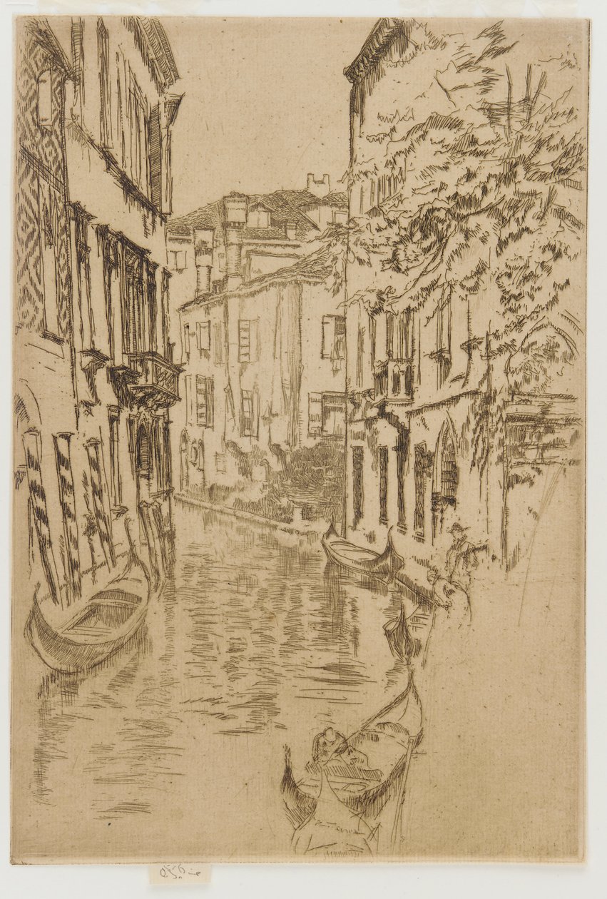 Canal tranquille - James Abbott McNeill Whistler
