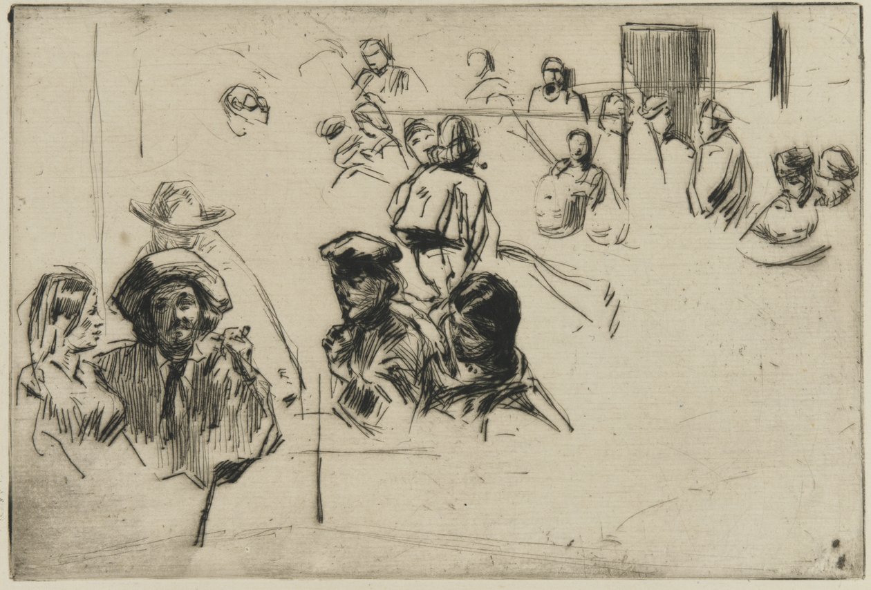 Ratcliffe Highway, 1861 - James Abbott McNeill Whistler