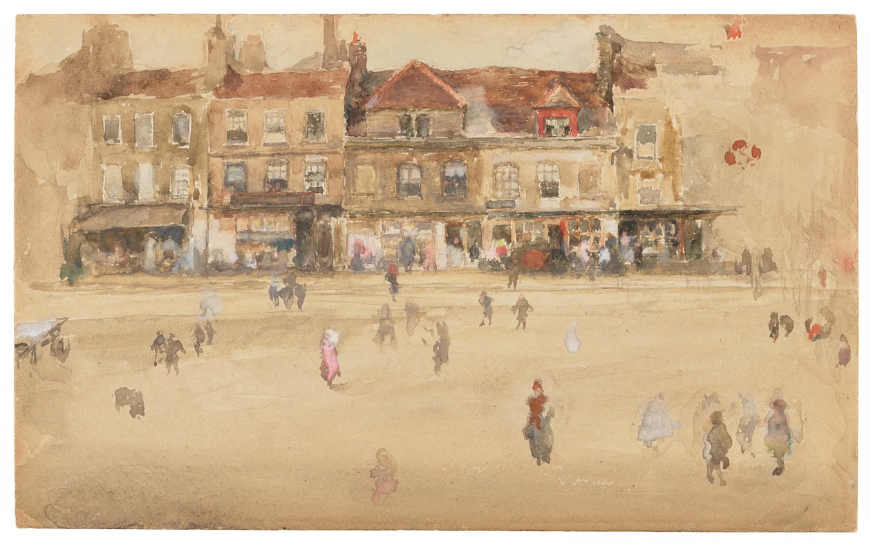 Rouge et Marron-Hoxton - James Abbott McNeill Whistler