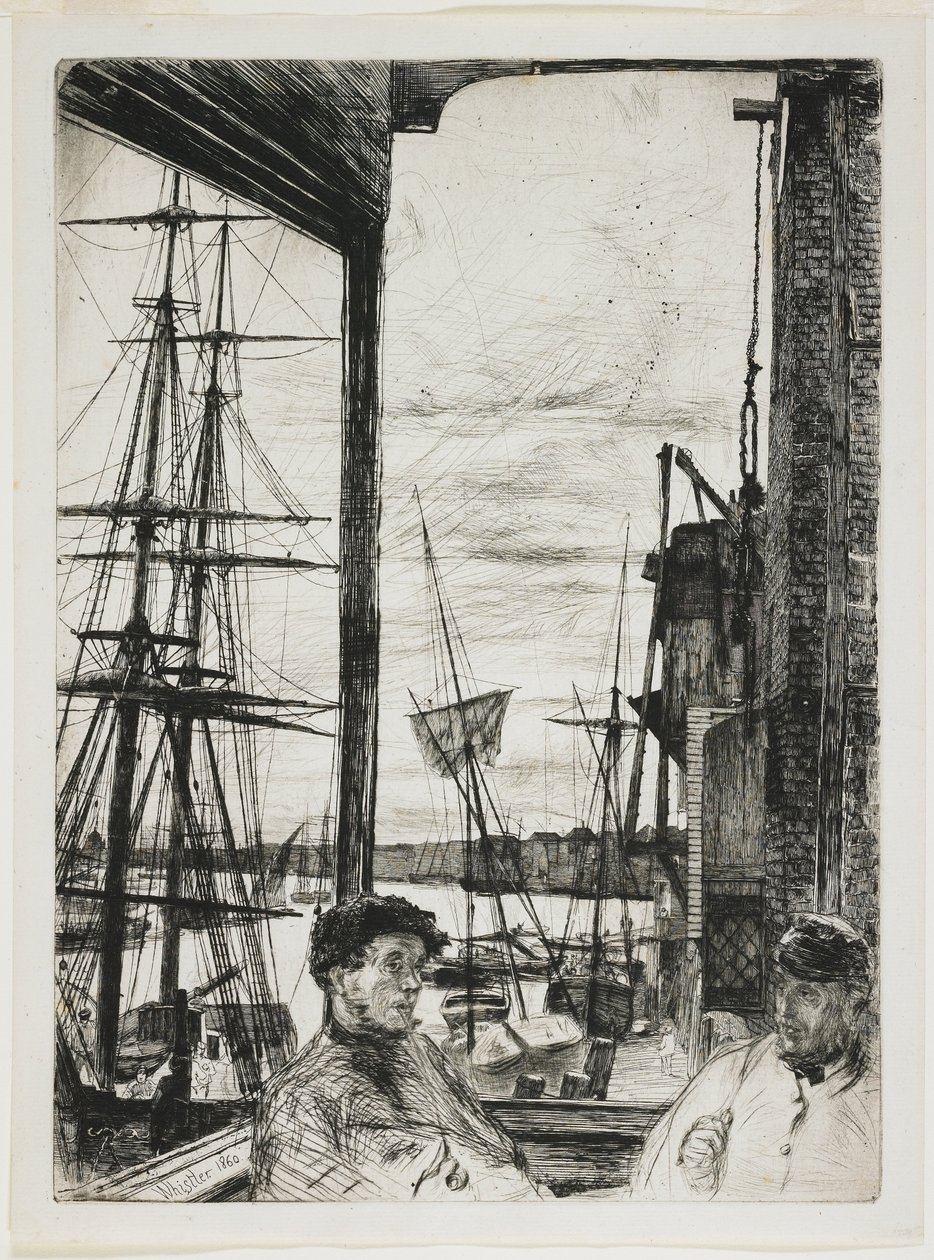 Rotherhithe - James Abbott McNeill Whistler