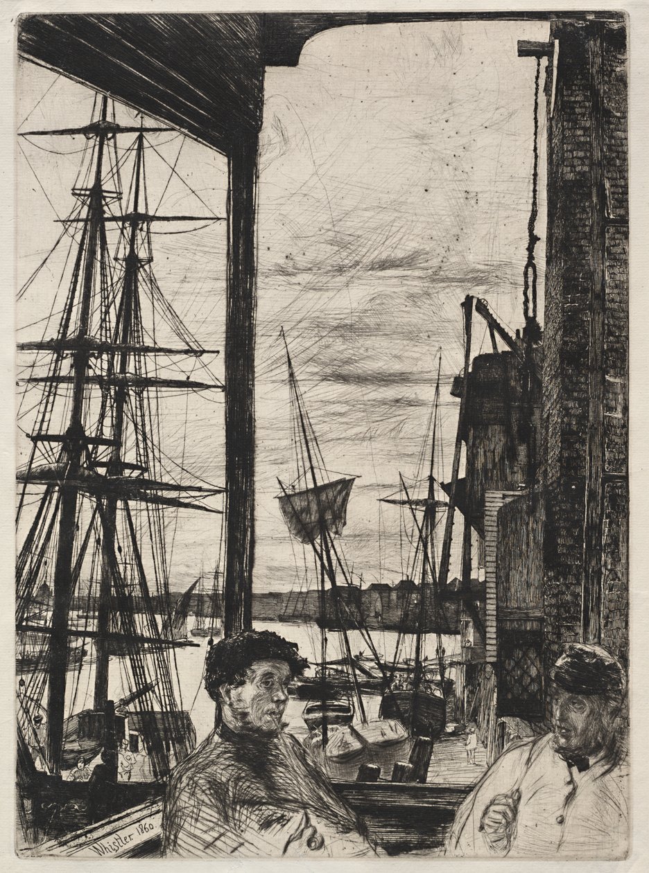 Rotherhithe - James Abbott McNeill Whistler