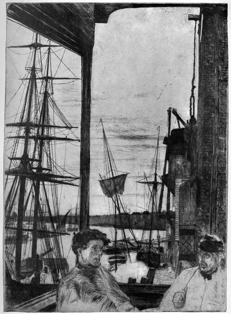 Rotherhithe, 1860 1904 - James Abbott McNeill Whistler