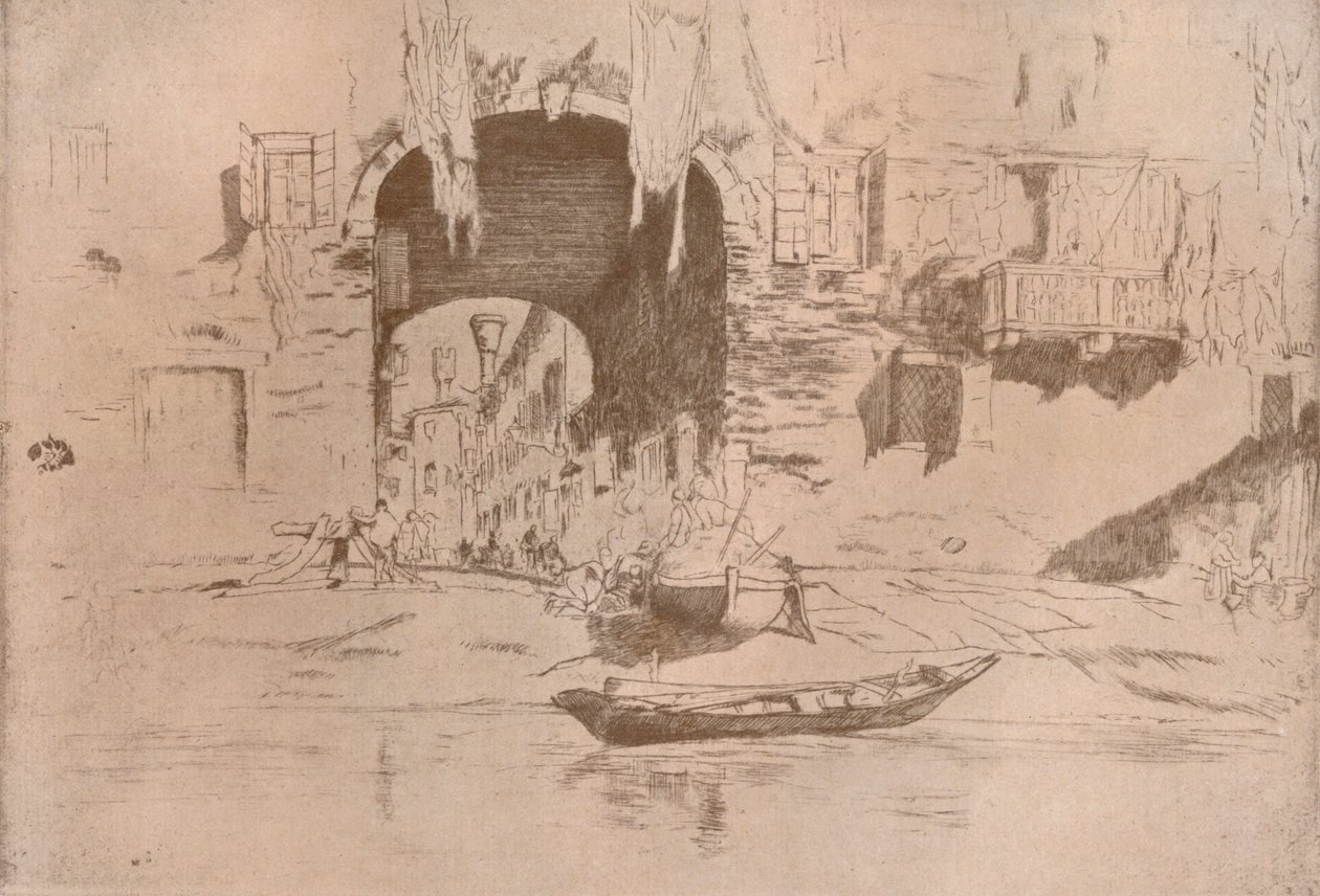 San Biagio, vers 1879, 1904 - James Abbott McNeill Whistler