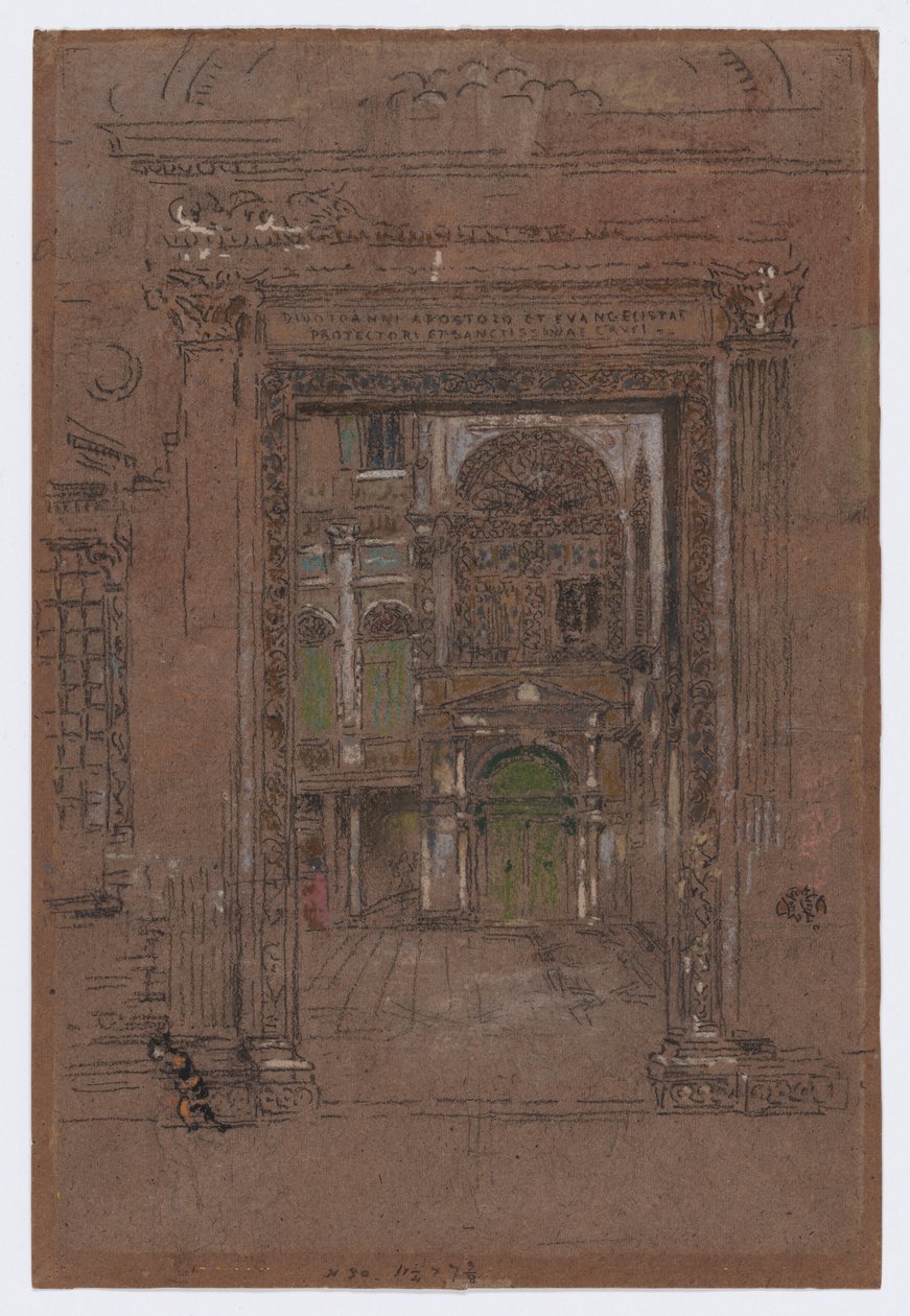 Saint Jean Apôtre et Évangéliste - James Abbott McNeill Whistler
