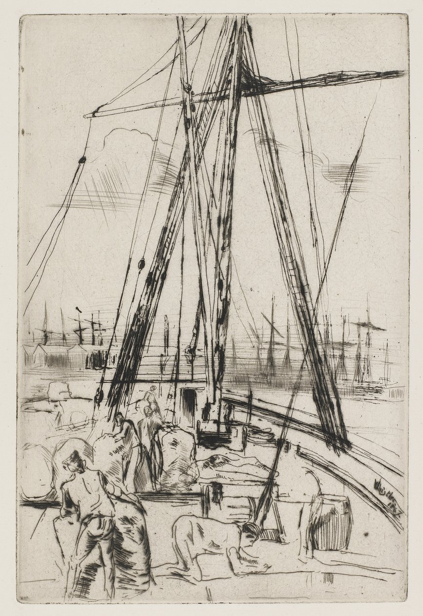 Expédition à Liverpool - James Abbott McNeill Whistler
