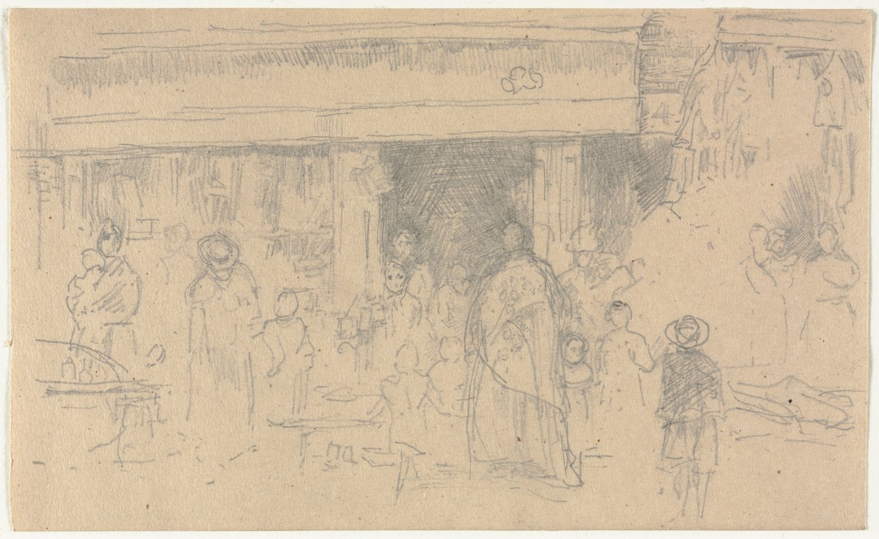 Boutiques à Chester - James Abbott McNeill Whistler