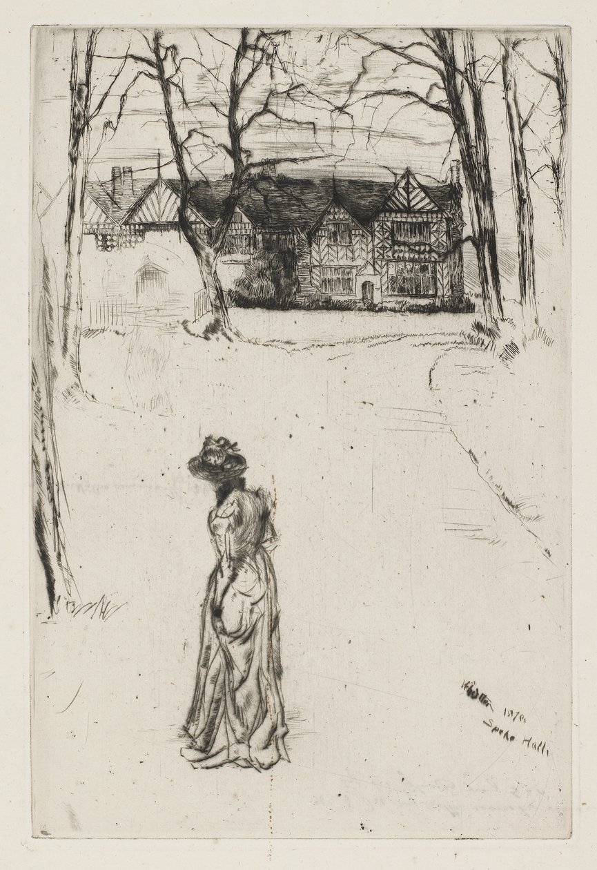 Speke Hall, No. 1, 1870 - James Abbott McNeill Whistler