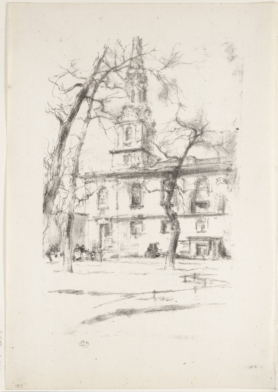 St. Giles-in-the-Fields, 1896 - James Abbott McNeill Whistler