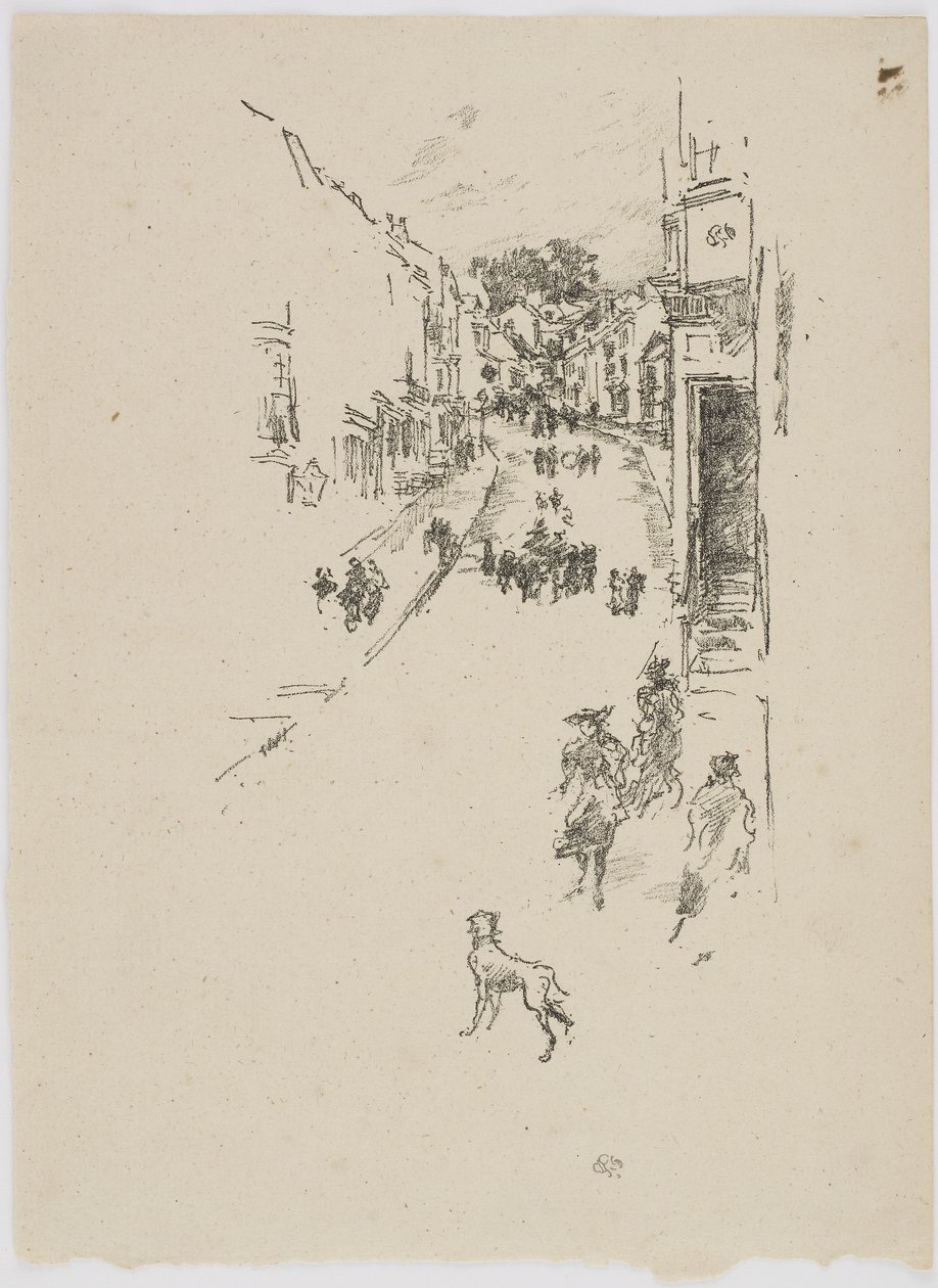 Dimanche, Lyme Regis, 1895 - James Abbott McNeill Whistler