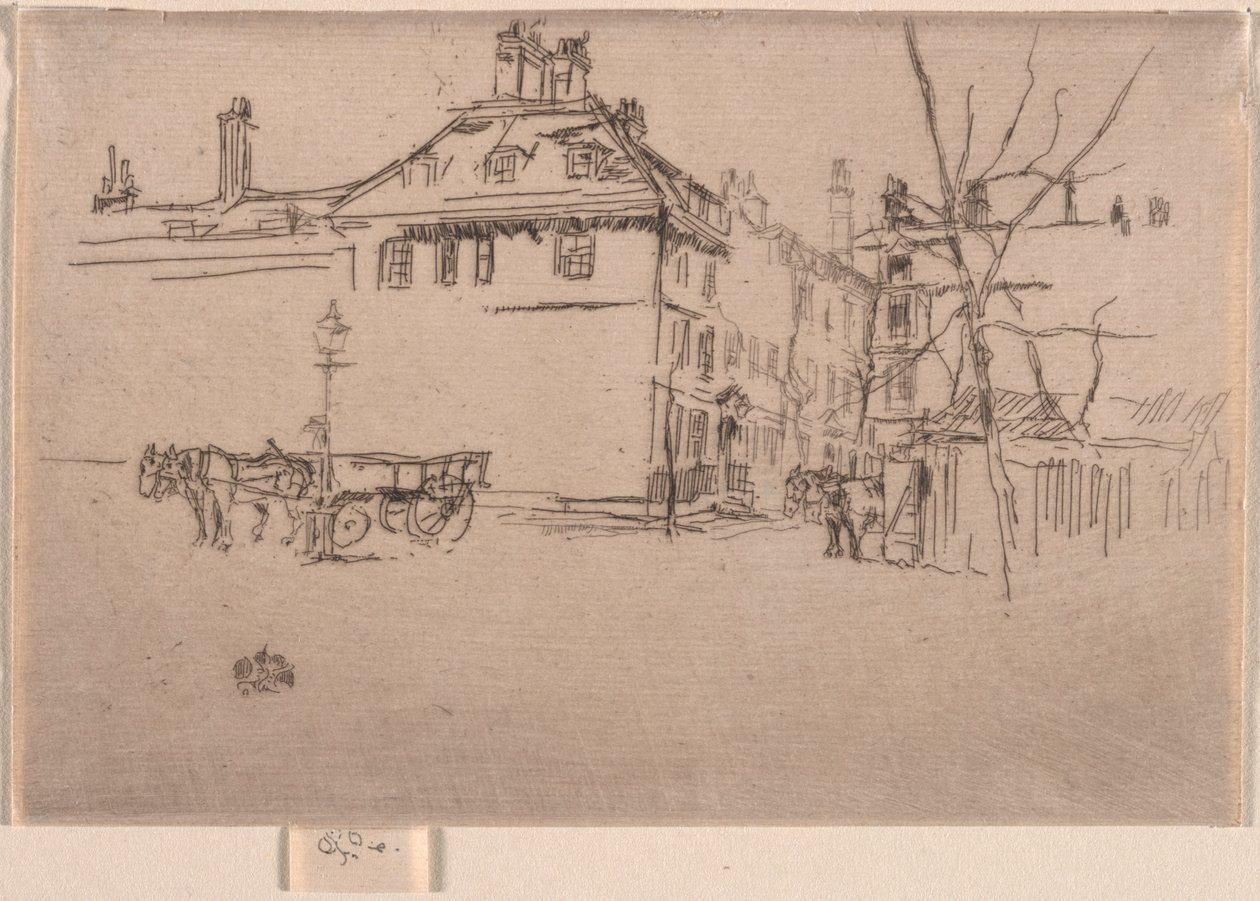 Temple, 1886 - James Abbott McNeill Whistler