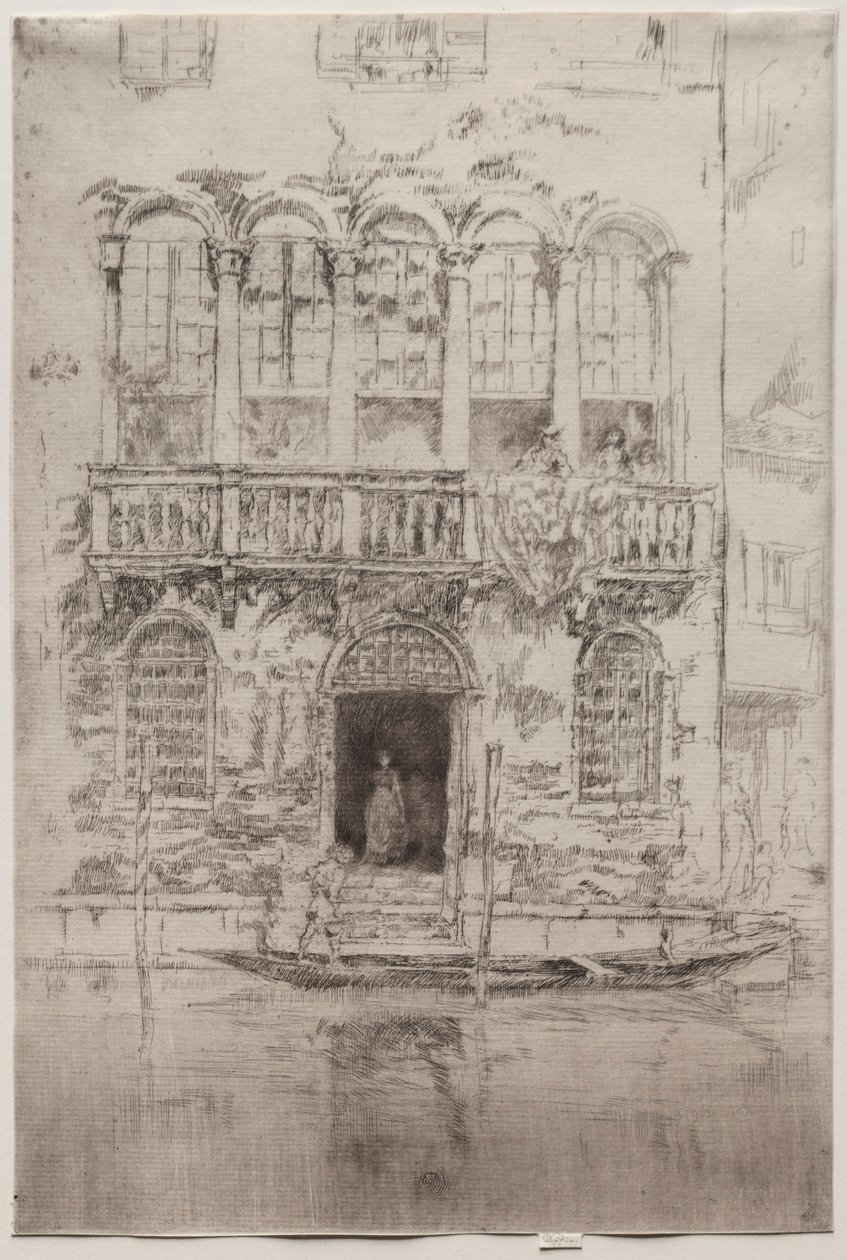 Le Balcon - James Abbott McNeill Whistler