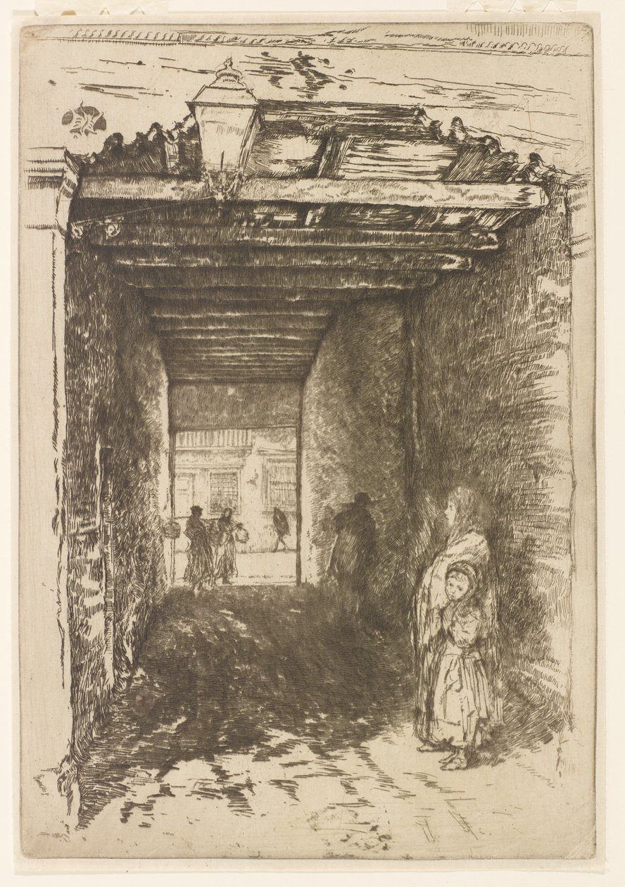 Les mendiants, 1879-1880 - James Abbott McNeill Whistler