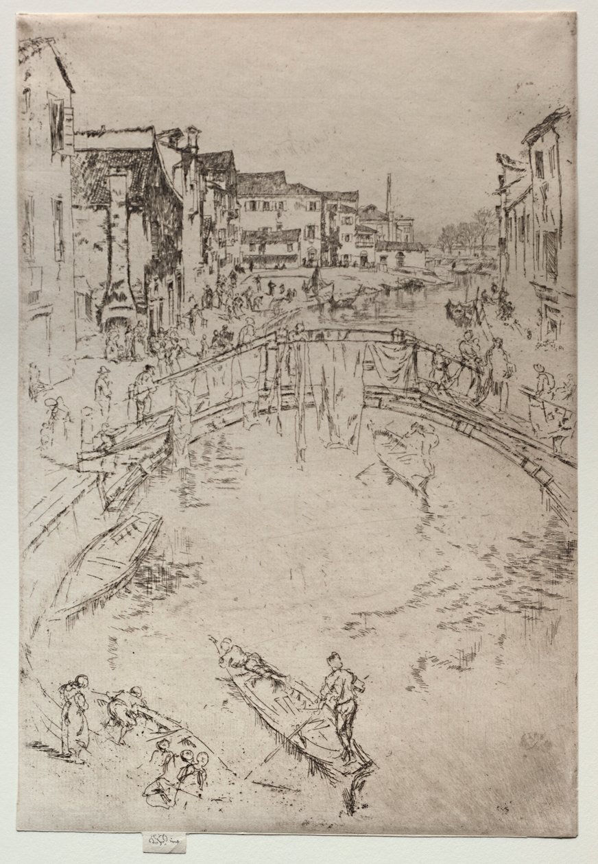 Le Pont - James Abbott McNeill Whistler