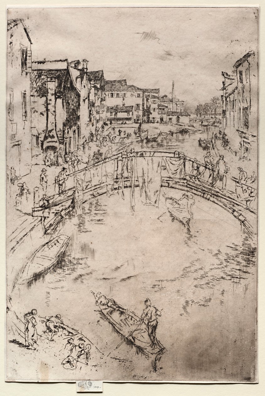 Le Pont, 1886 - James Abbott McNeill Whistler
