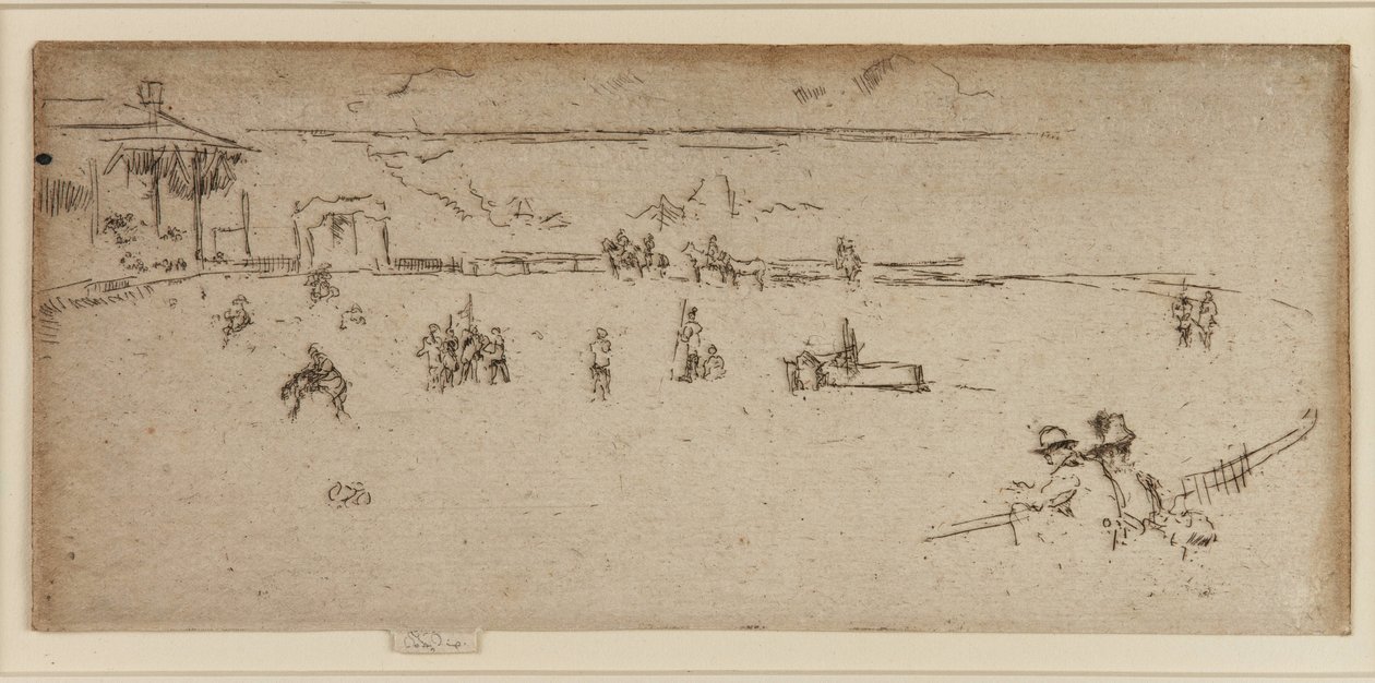 Le Cheval sauvage, Far West, 1887 - James Abbott McNeill Whistler