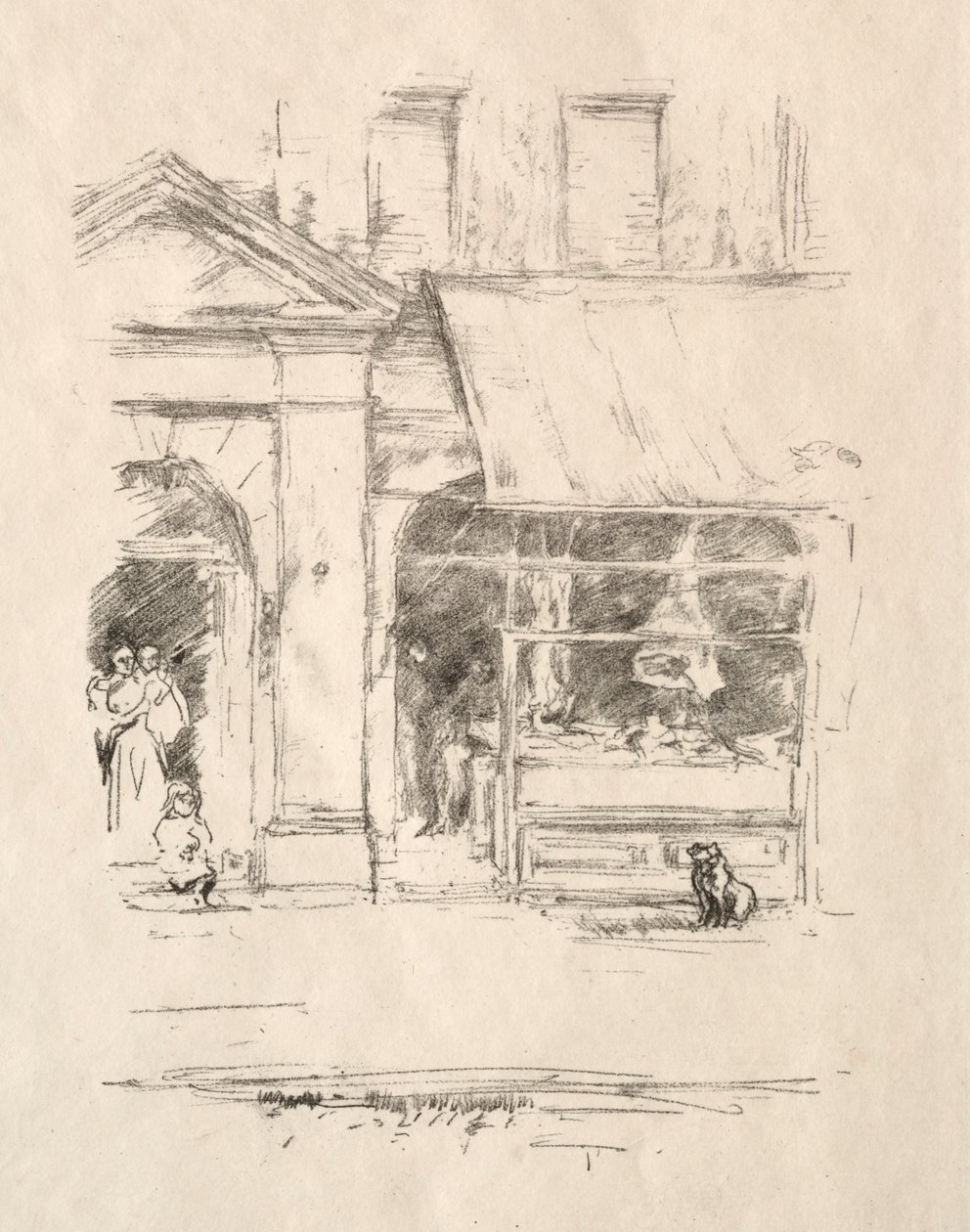Le Chien du boucher, 1896 - James Abbott McNeill Whistler