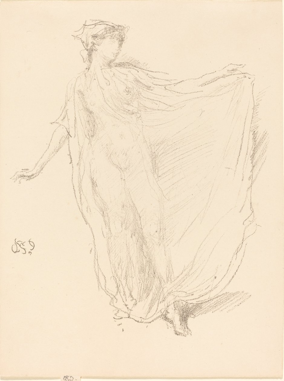 La Danseuse, 1889 - James Abbott McNeill Whistler