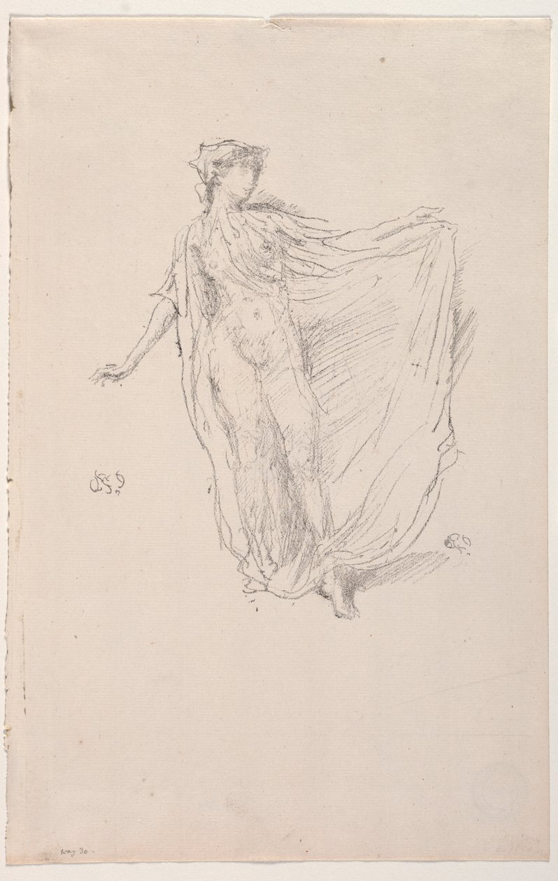 La danseuse, 1890 - James Abbott McNeill Whistler