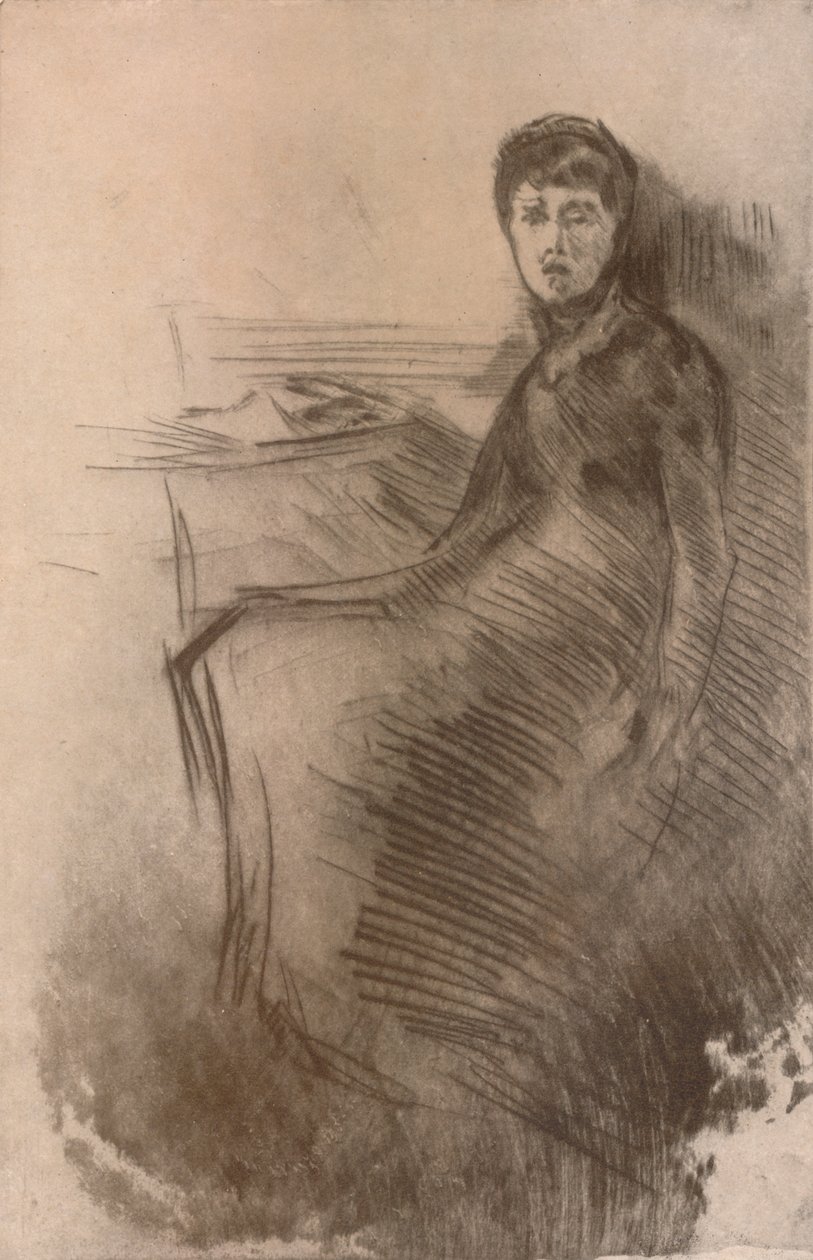 Le bureau, vers 1870, 1904 - James Abbott McNeill Whistler