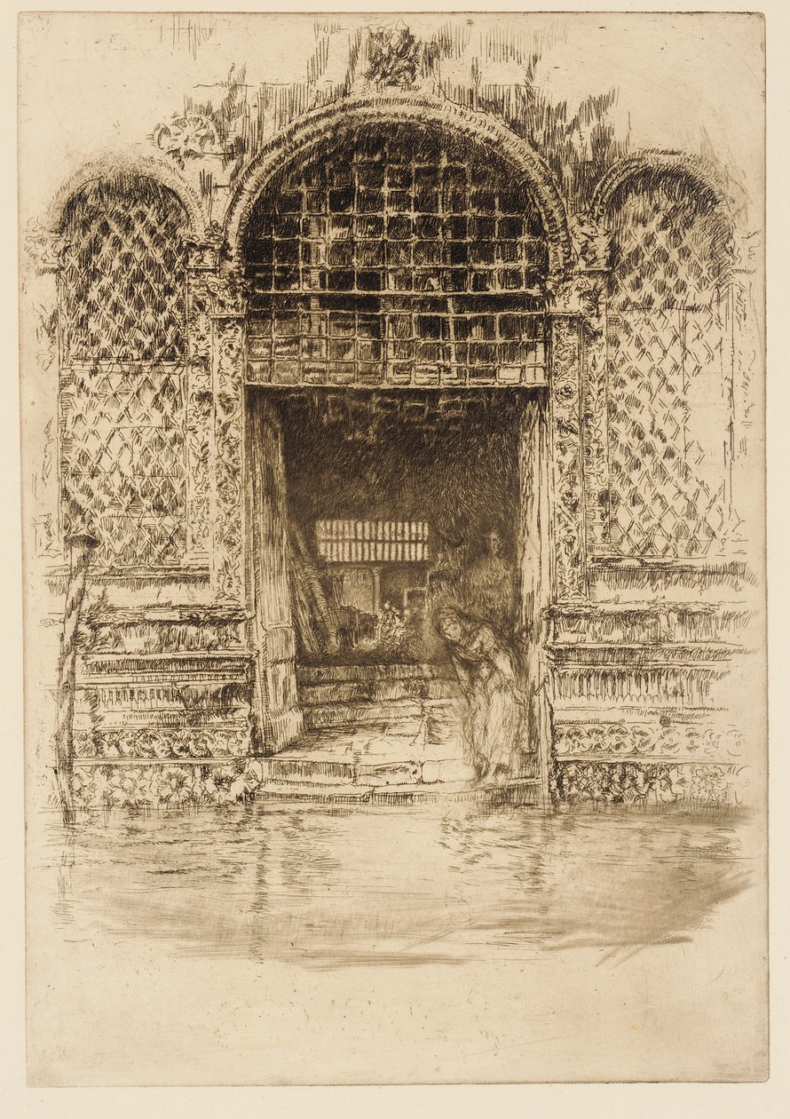 Le Portail, 1879-1880 - James Abbott McNeill Whistler