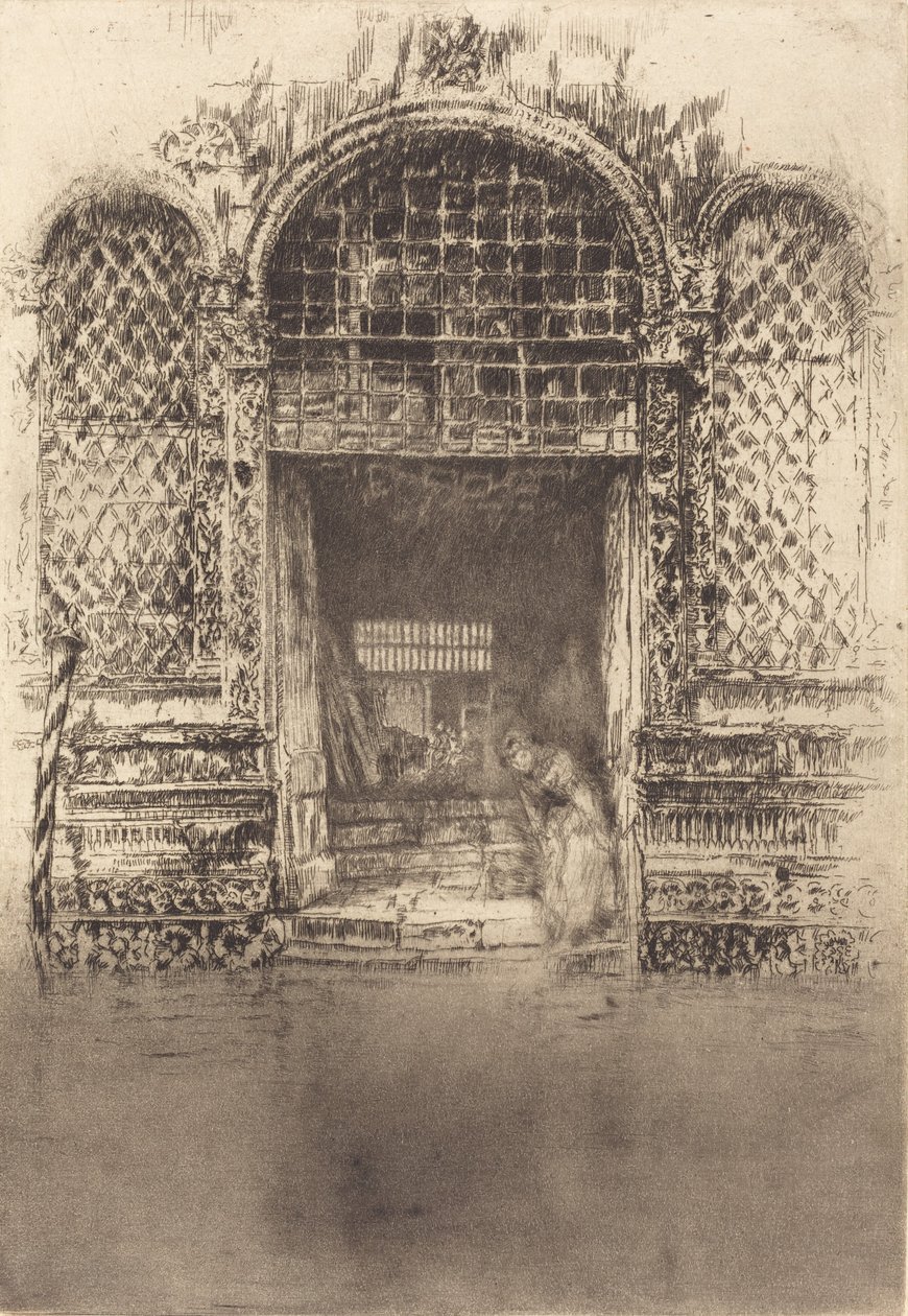 Le Portail, 1880 - James Abbott McNeill Whistler