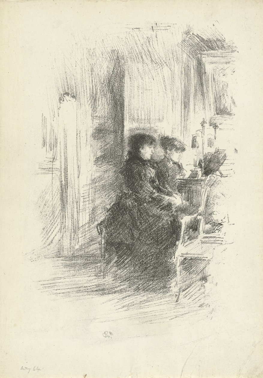 Le Duo - James Abbott McNeill Whistler