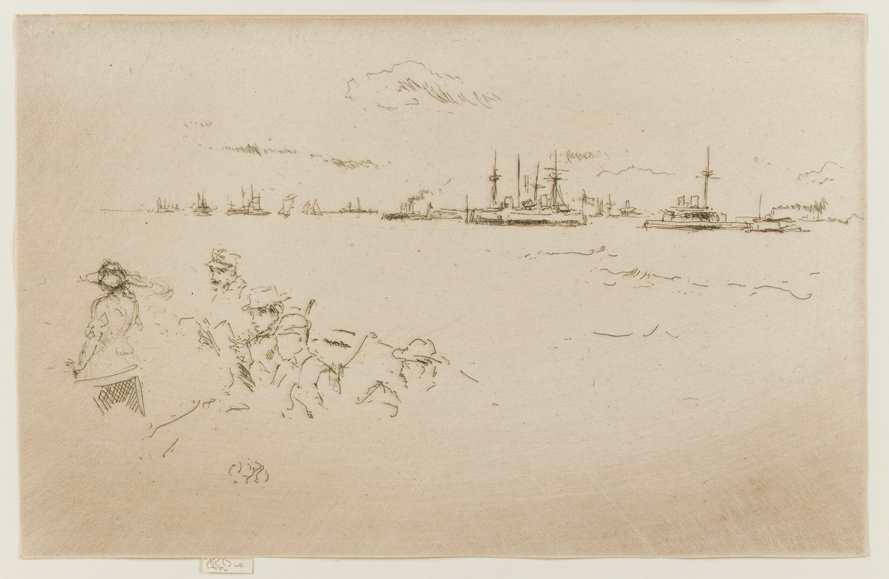 La flotte : Moniteurs, 1887 - James Abbott McNeill Whistler