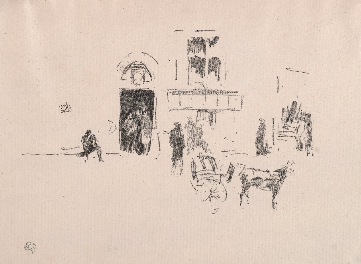 La Porte de la Gaieté, 1879 - James Abbott McNeill Whistler
