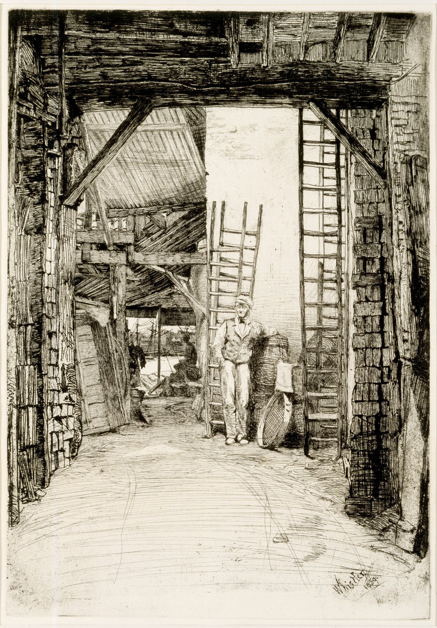 Le Brûleur de chaux, 1859 - James Abbott McNeill Whistler