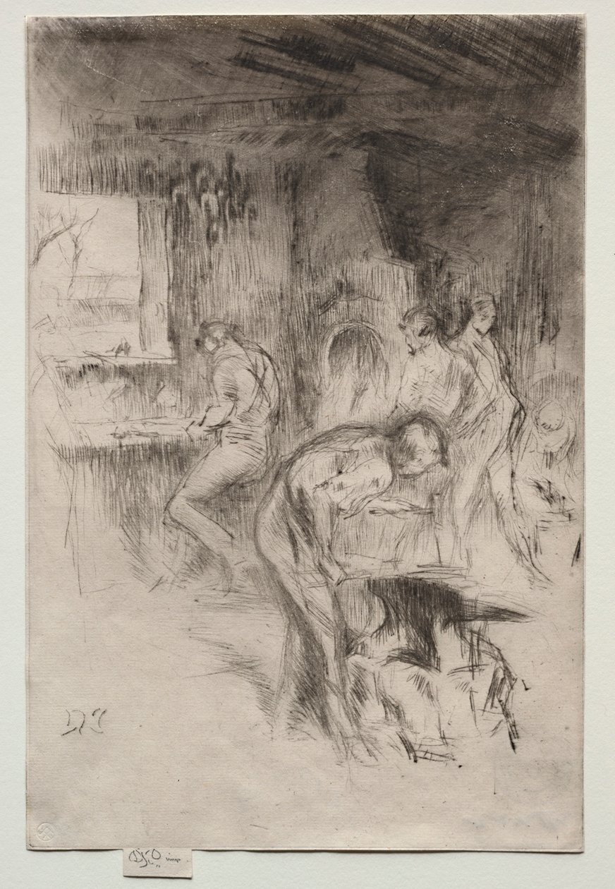 La Petite Forge - James Abbott McNeill Whistler