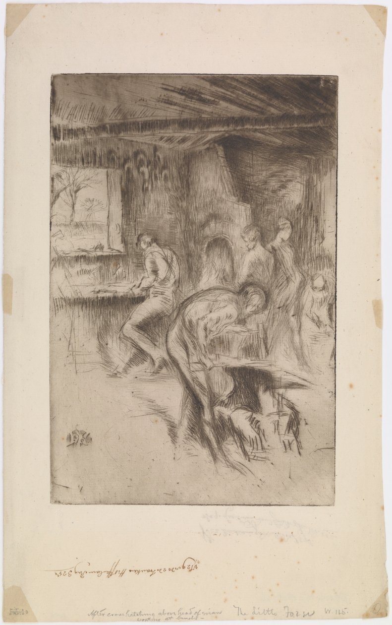 La Petite Forge, Liverpool, 1875 - James Abbott McNeill Whistler