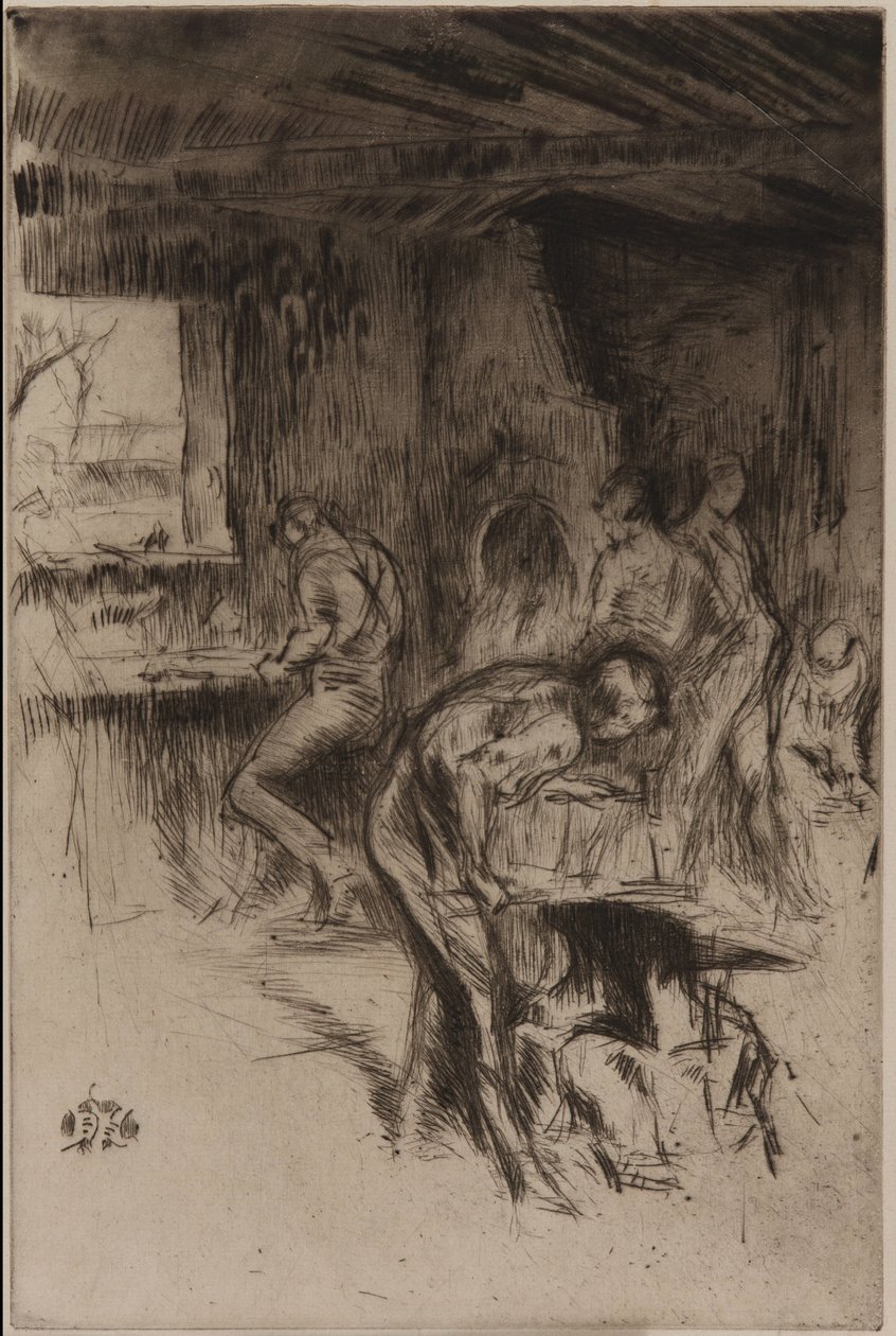 La Petite Forge, Liverpool, 1875 - James Abbott McNeill Whistler