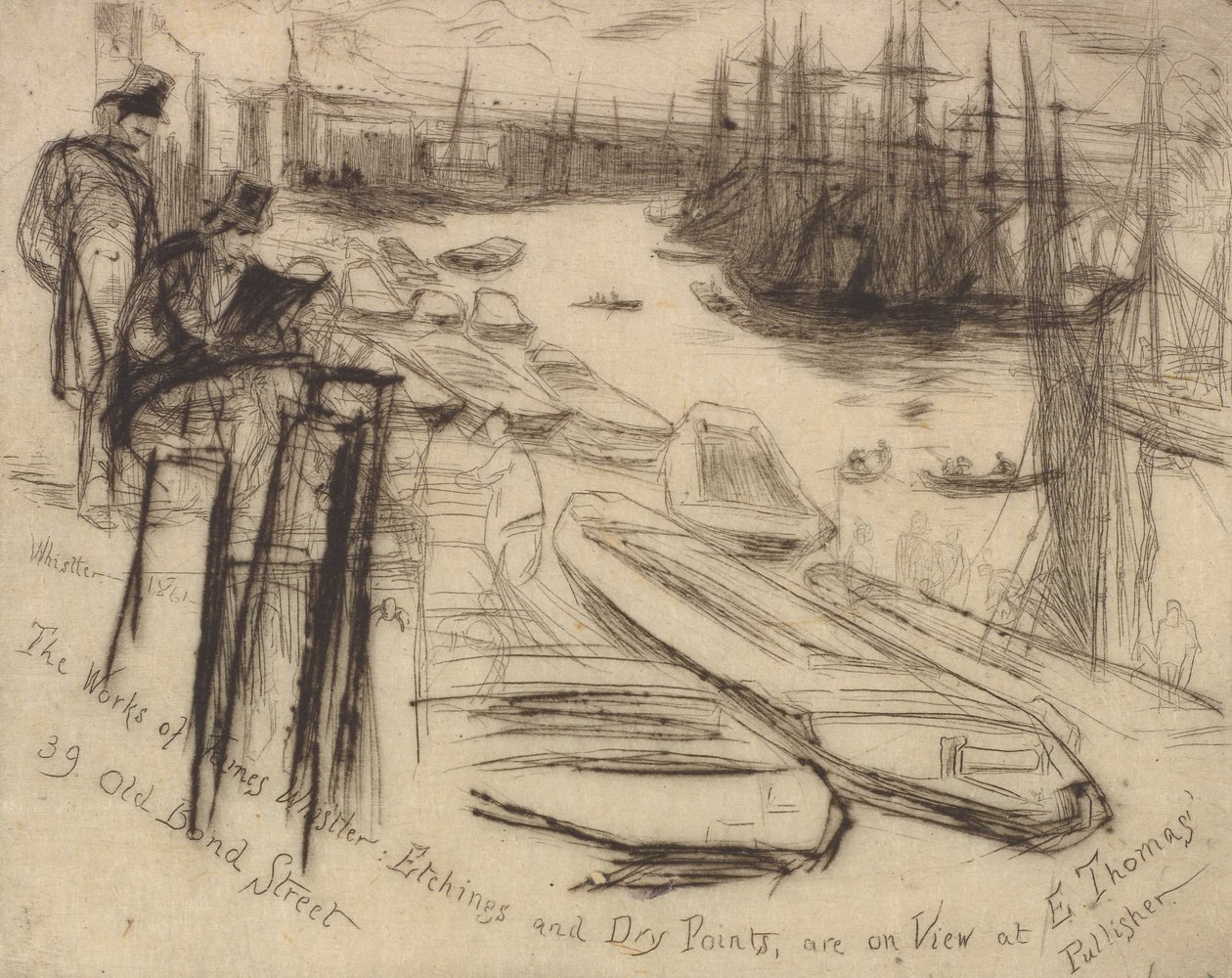 La petite mare - James Abbott McNeill Whistler
