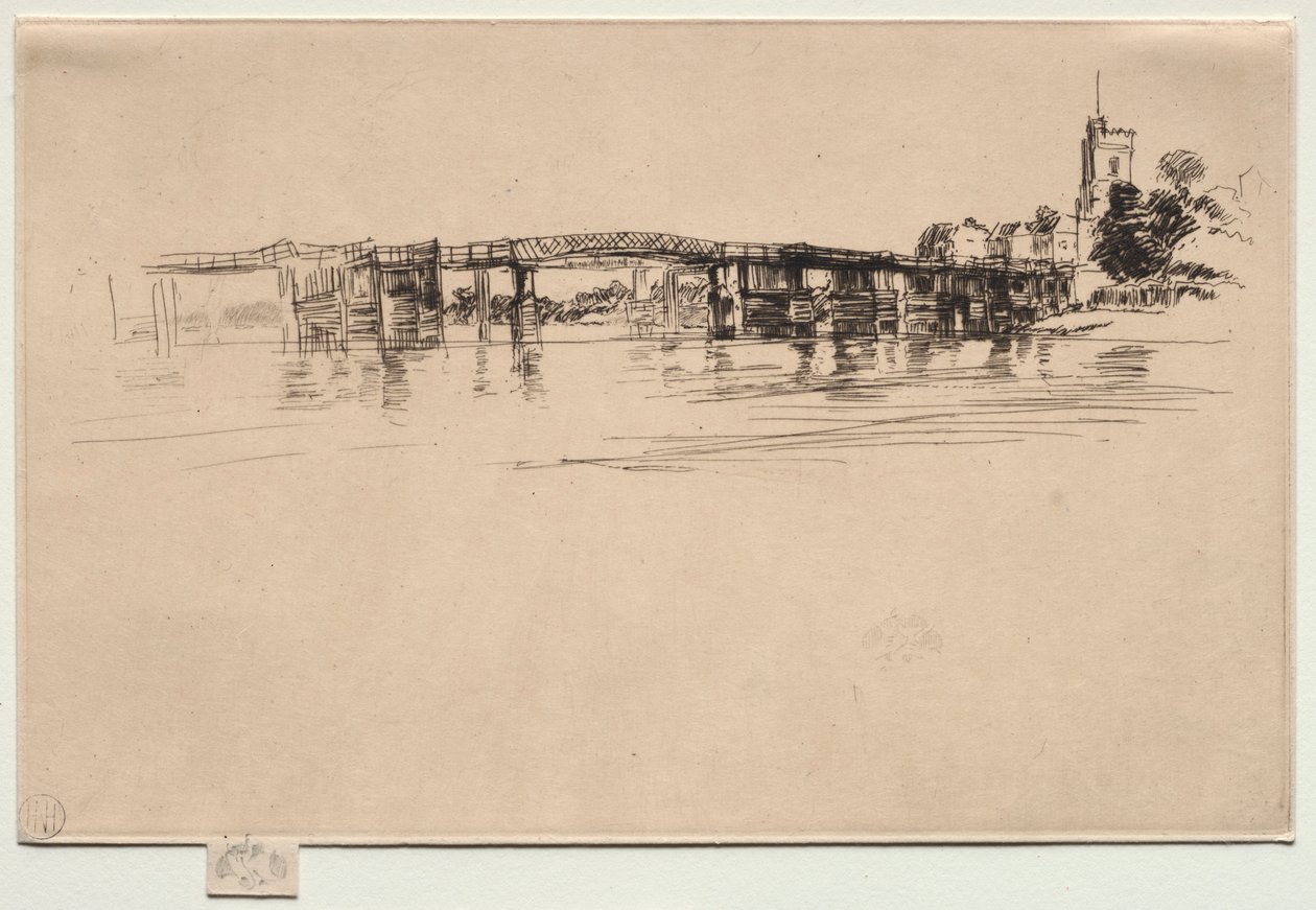 Le Petit Putney, No. 1 - James Abbott McNeill Whistler