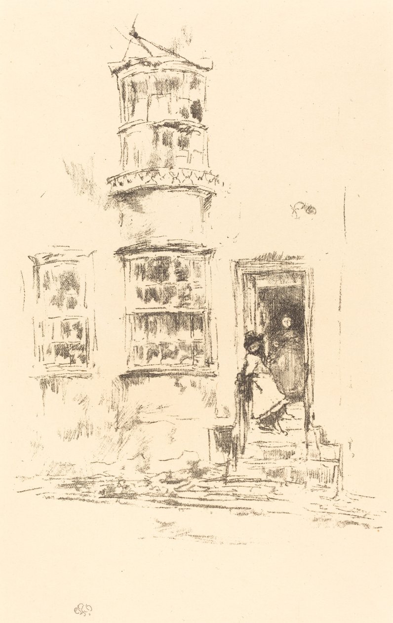 Les Petits Escaliers, Lyme Regis, 1895-1896 - James Abbott McNeill Whistler