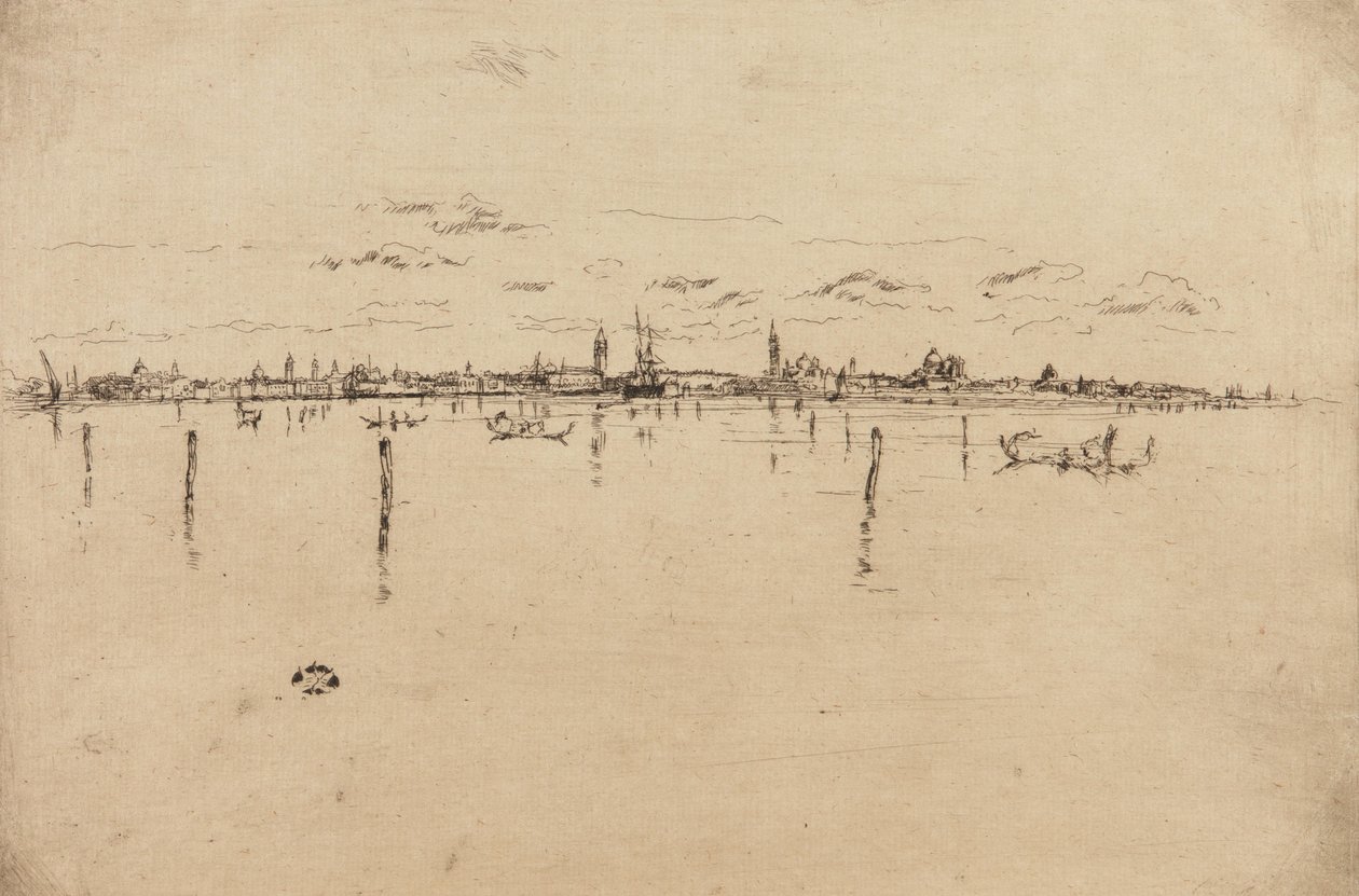 La Petite Venise, 1879-1880 - James Abbott McNeill Whistler