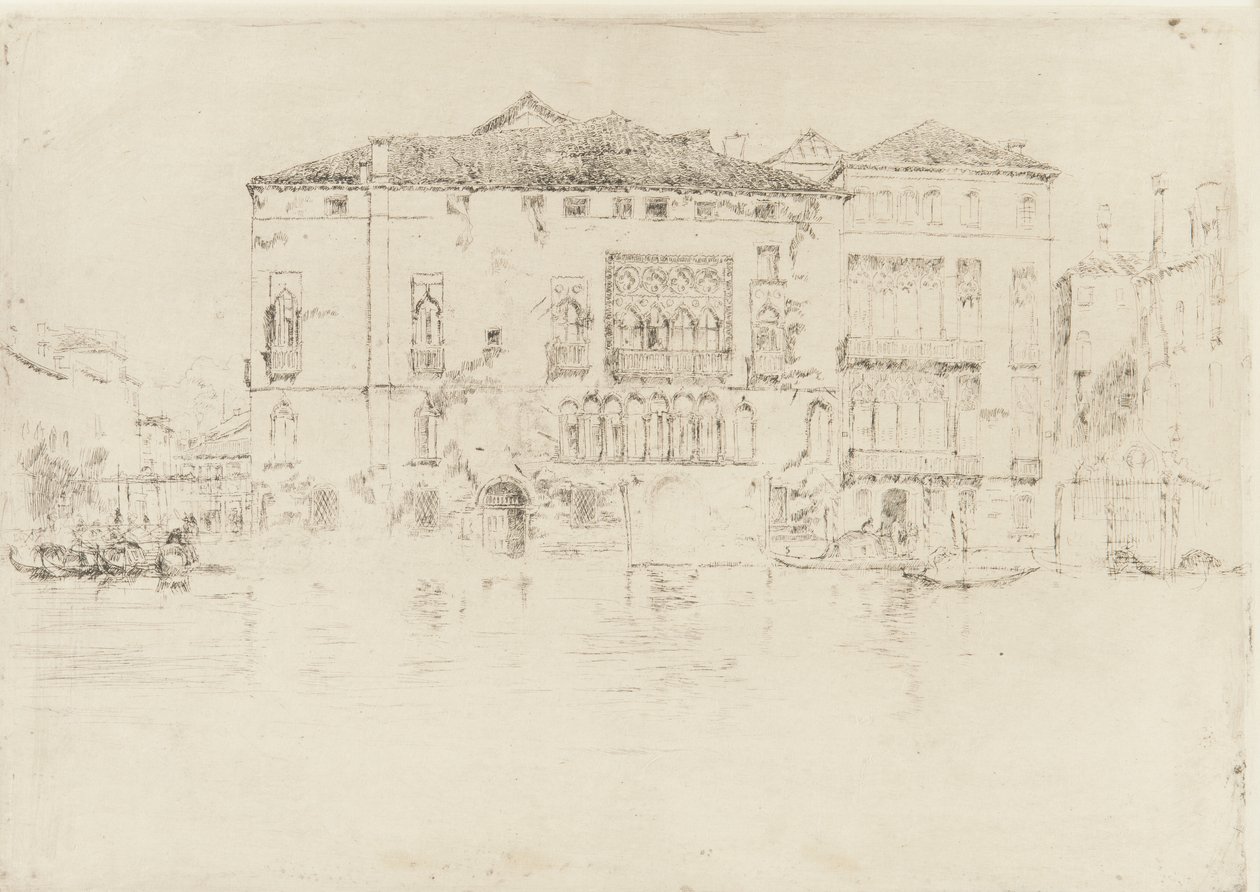 Les Palais, 1879-1880 - James Abbott McNeill Whistler