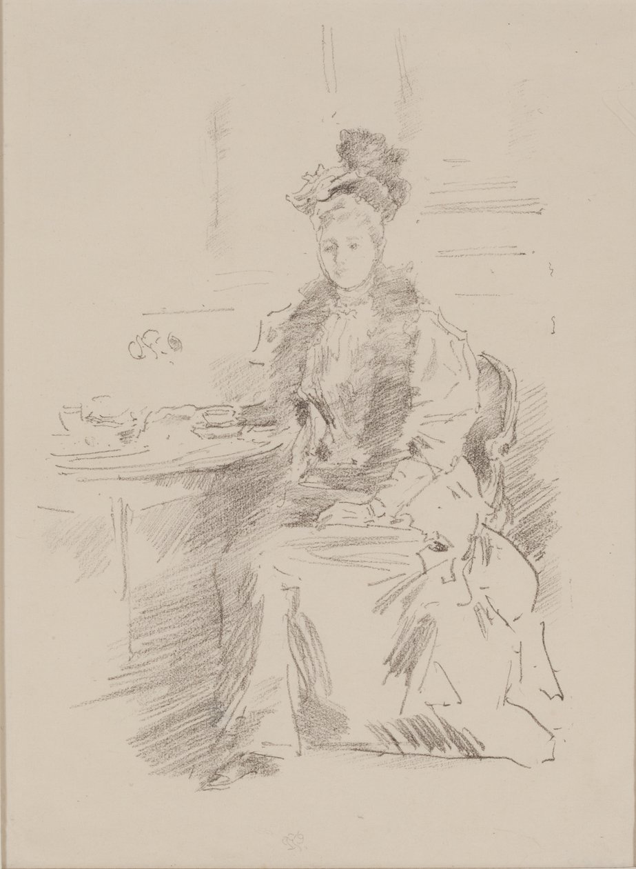 La Jolie New-Yorkaise - James Abbott McNeill Whistler