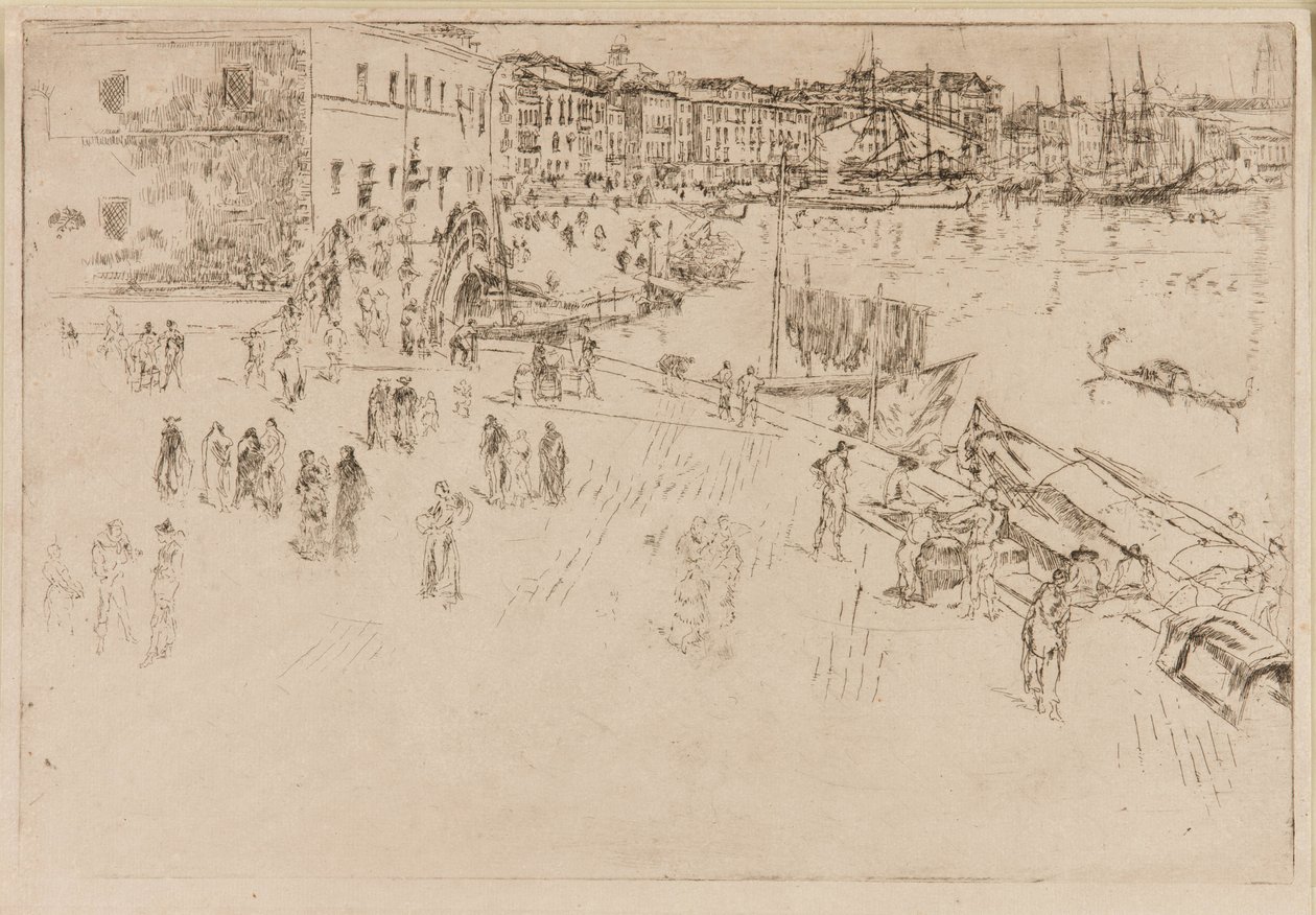 La Riva, 1879-1880 - James Abbott McNeill Whistler