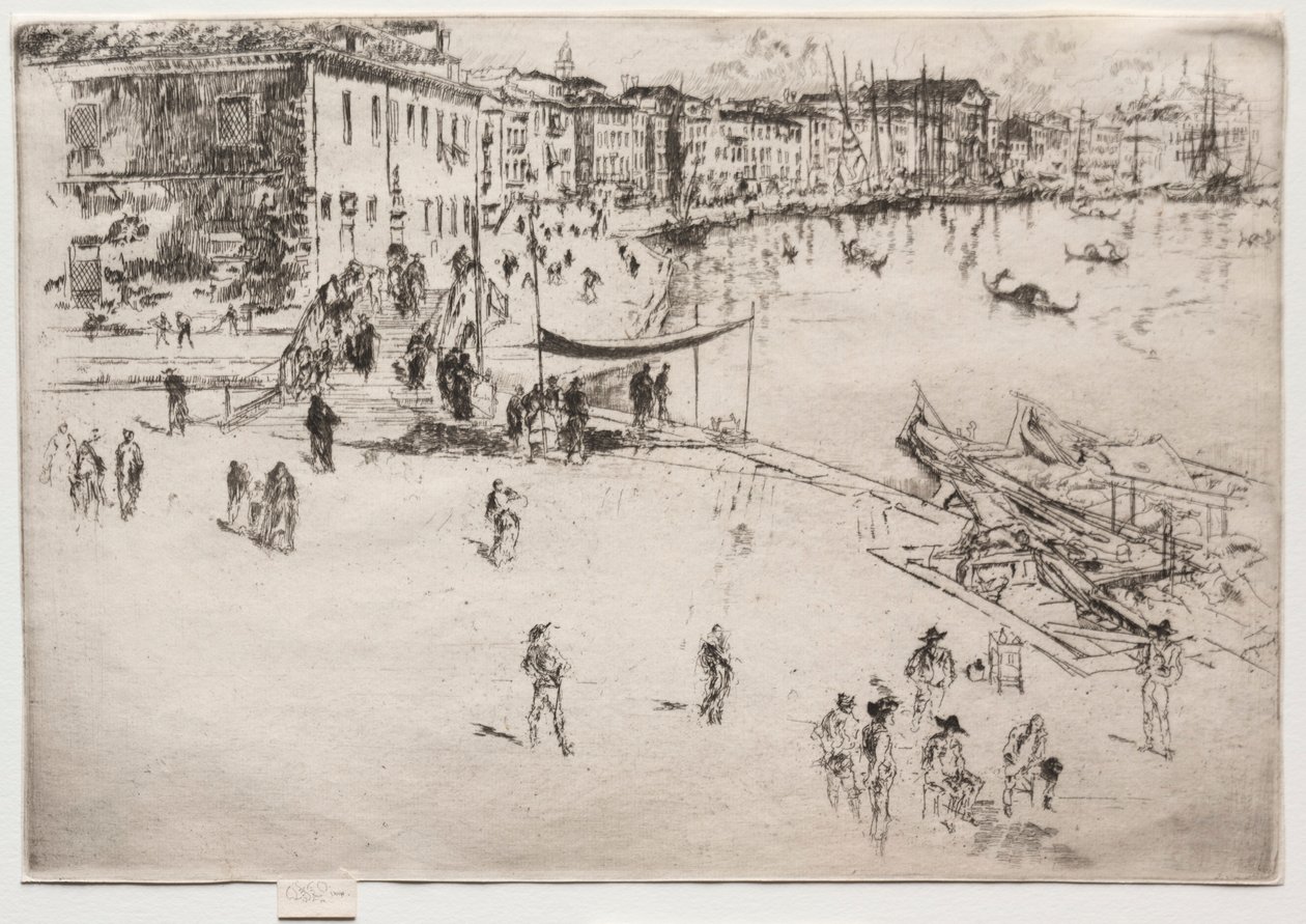 La Riva, No. 2, 1886 - James Abbott McNeill Whistler