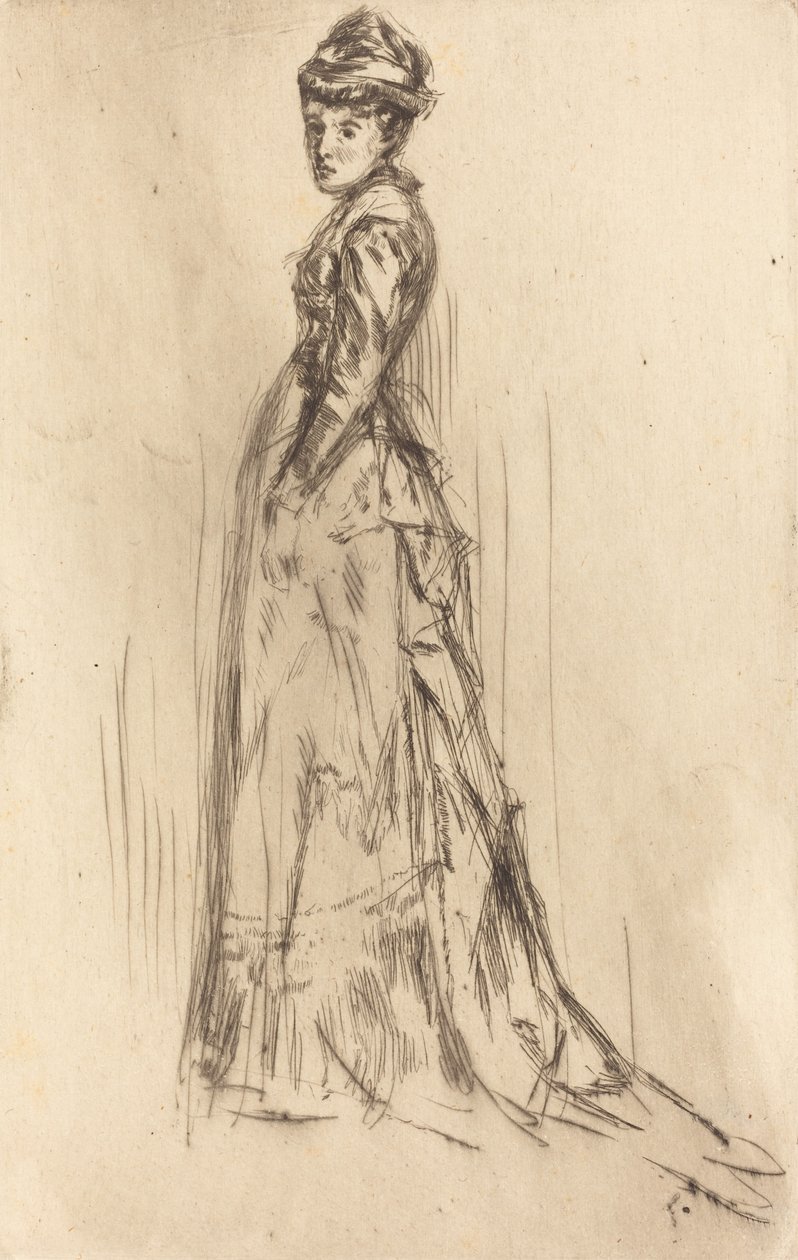 La robe de soie - James Abbott McNeill Whistler