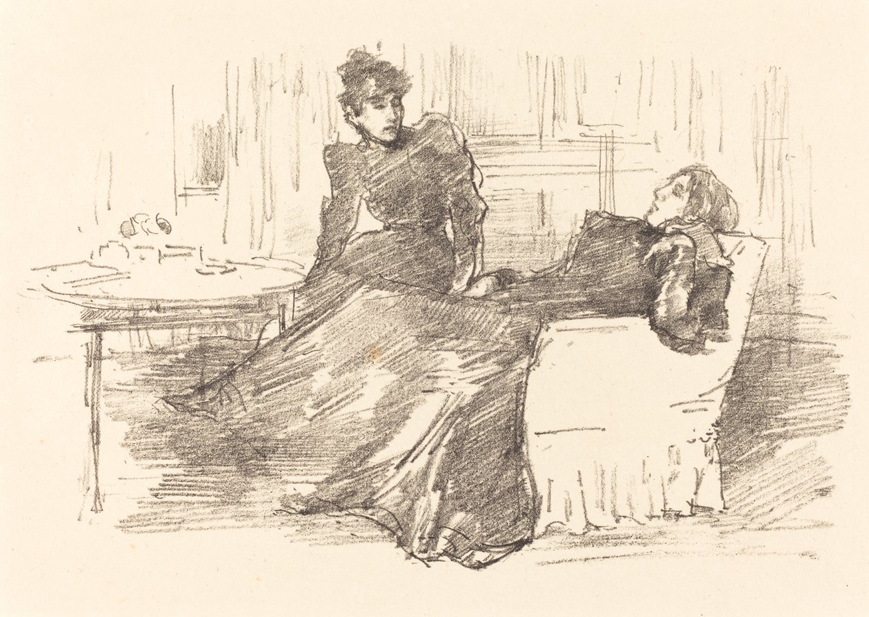 Les Sœurs, 1894-1895 - James Abbott McNeill Whistler